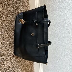 Elegant Black Tote Bag